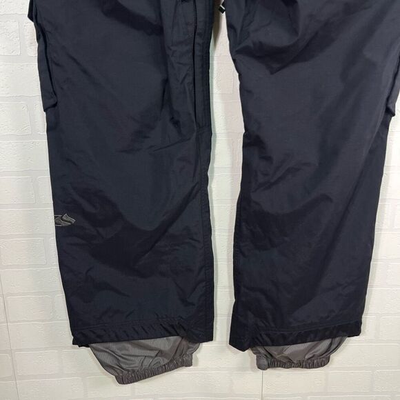 Bonfire Mens Snowboarding Pants Size L Black Cargo Zip Pockets - Picture 14 of 16